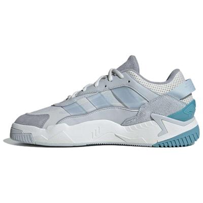 Originals Niteball 2.0 Mesh Fabric Leather Suede TPU Top Layer Cowhide Unisex Sneakers White Blue JI2545