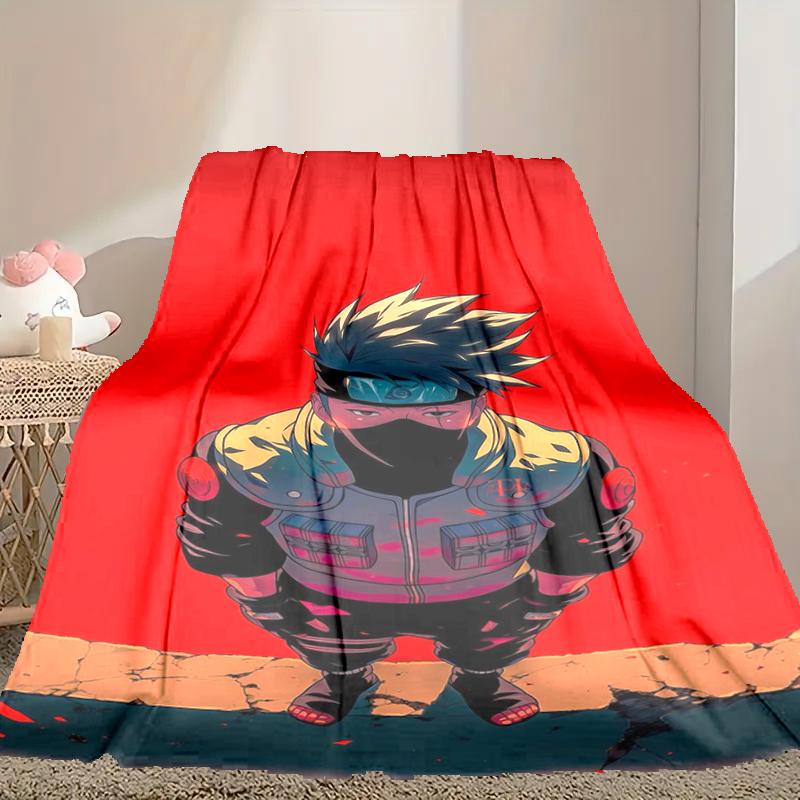 naruto Blanket, Valentine's Day, Halloween, Thanksgiving Gift Blankets, Home Blanket for Bed and Couch Use