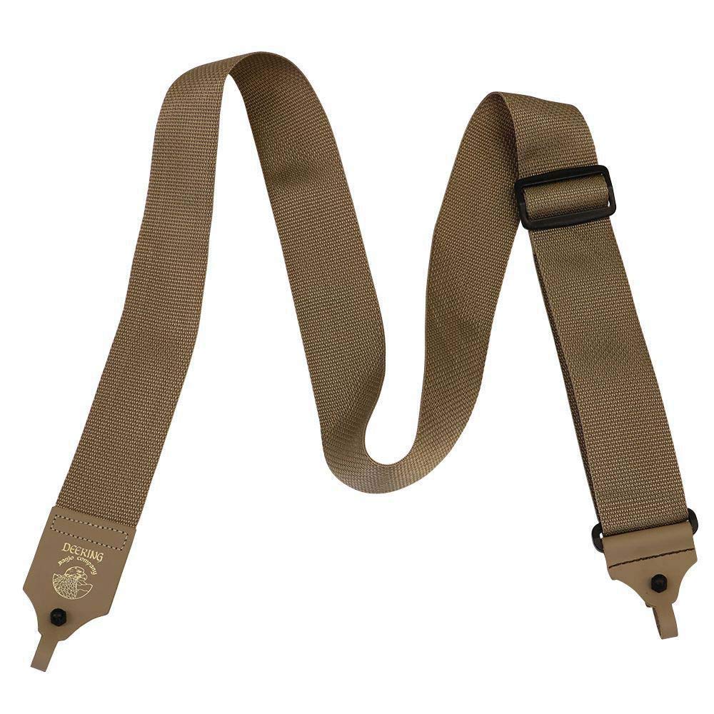 

Deering Banjo Strap, Nylon, Tan (Beige), S-TW