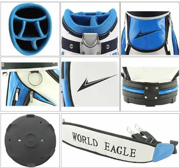WORLD EAGLE Golf Club Full Set CBX5 Bag Flex R R F-01 Men's Ver. [Left-Handed] WE-J-F-01-MLH-CBX5-R