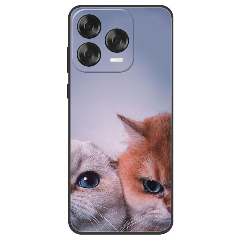 For ZTE Blade V70 Design Vita Case Luxury Soft Silicone Cover for ZTE Nubia V70 Design Phone Covers TPU Funda V70Vita Black