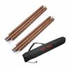 2 Pieces Awning Pole Thickened Tarp Lightweight for Outdoor Shelter
