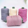 200m 3mm Sommer Häkelgarne Eis Seil Garn für DIY Stricktasche Geldbörse Sonnenhut Schuhe Kissen Webgarn Nähzubehör