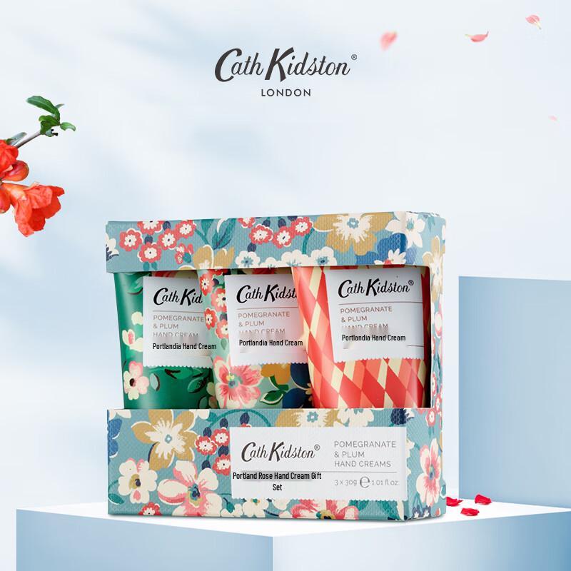 Cath Kidston Portland Flower Hand Cream Gift Set (3x30g)