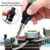 Efficient Gas Soldering Iron Set Gas Soldering Iron  for Quick and Easy Repairs for DIY Enthusiasts and Professionals