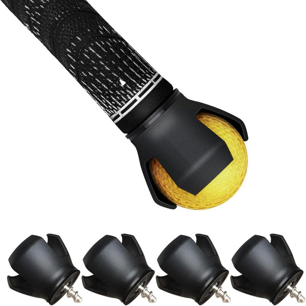 Quick Install Ball Grabber Picker 3-Prong Design Golf Ball Grabber Golf Pick Up Tool  For Seniors