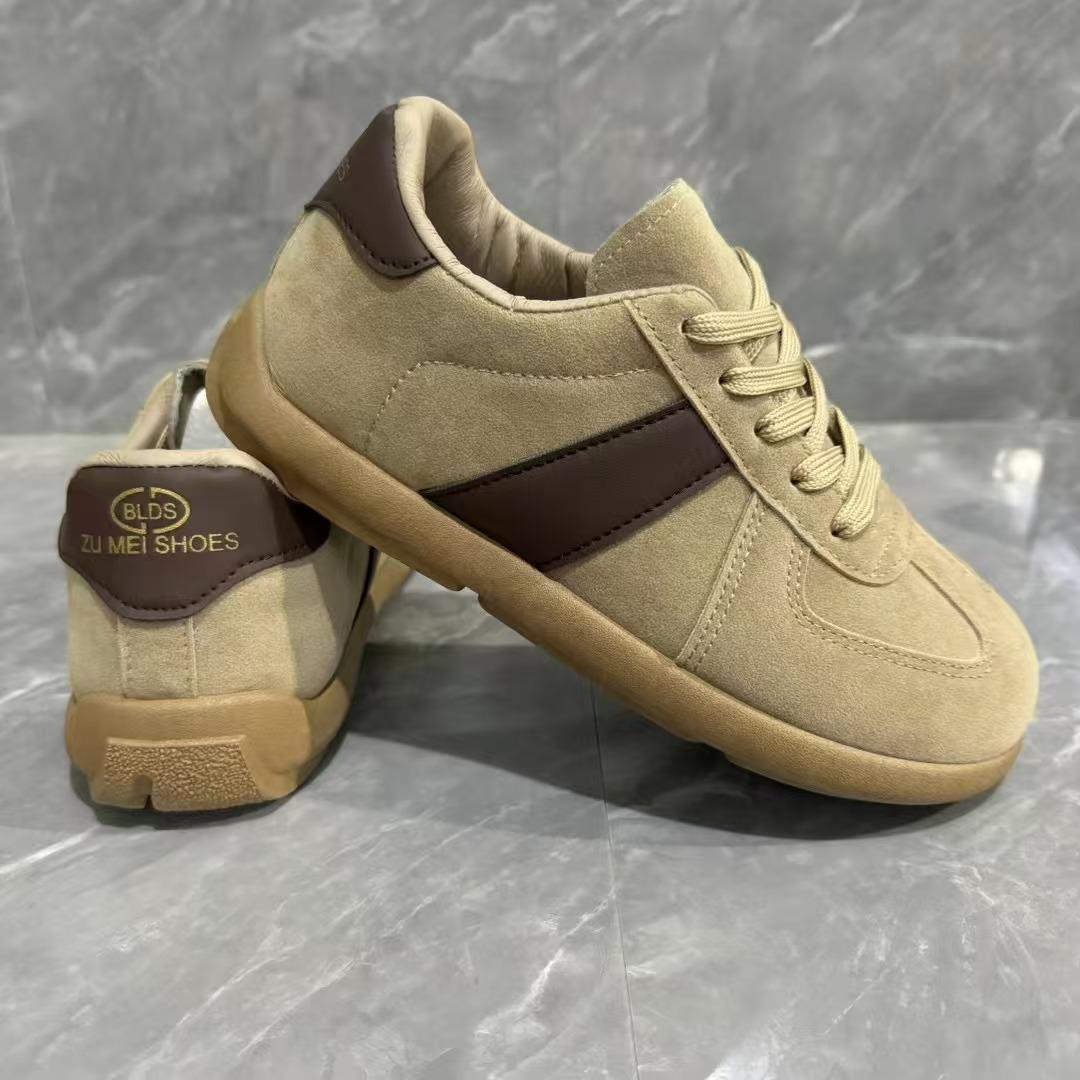 

[Manufacturer] Autumn retro German training shoes 2024 new women s shoes breathable sports board shoes women s casual single shoes 41
