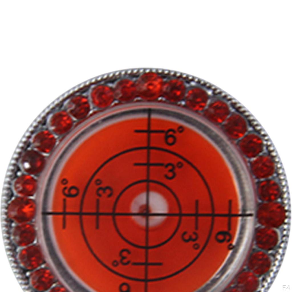 Compact Golf Training Aid: Green Reader And Circular Bubble Level