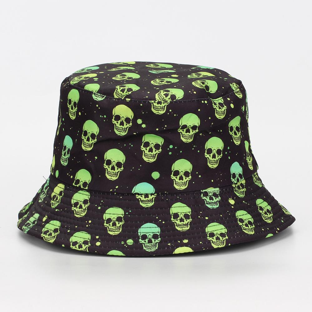 New leopard print fishing hat, casual sun protection cap, unique sun protection bucket hat, fashionable and versatile hat