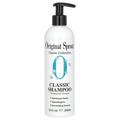 Originálny Sprout, Klasická kolekcia, Klasický šampón, Pre všetky typy vlasov, 12 fl oz (354 ml)