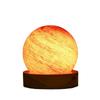 Luminous Glass Sphere 80MM LED Night Light USB Plug In Mini Planet Table Lamp Crystal Ball  Girls