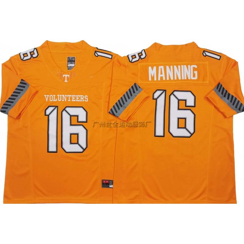 Tennessee Volunteers College Football Jersey Retro Style Embroidered Practice Uniform Men