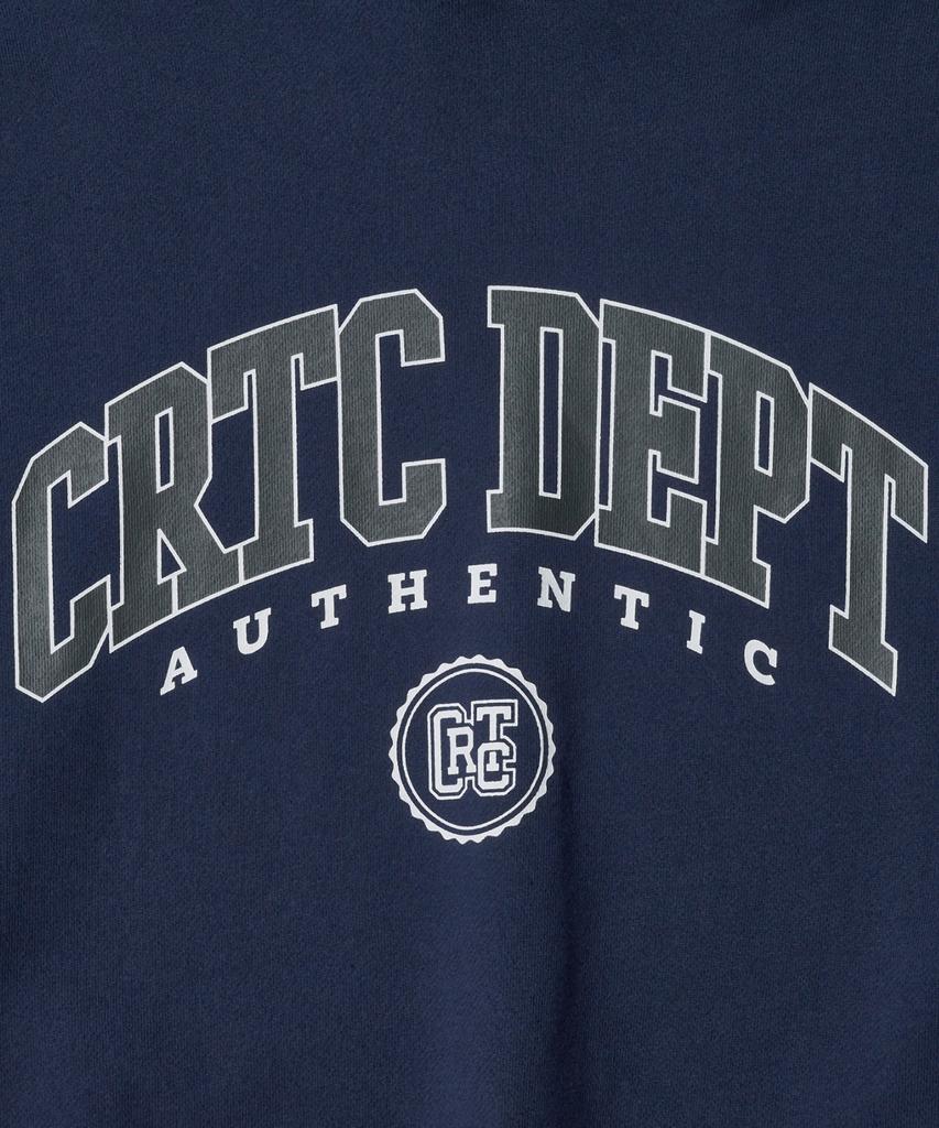 College Logo Hoodie Dark Navy
