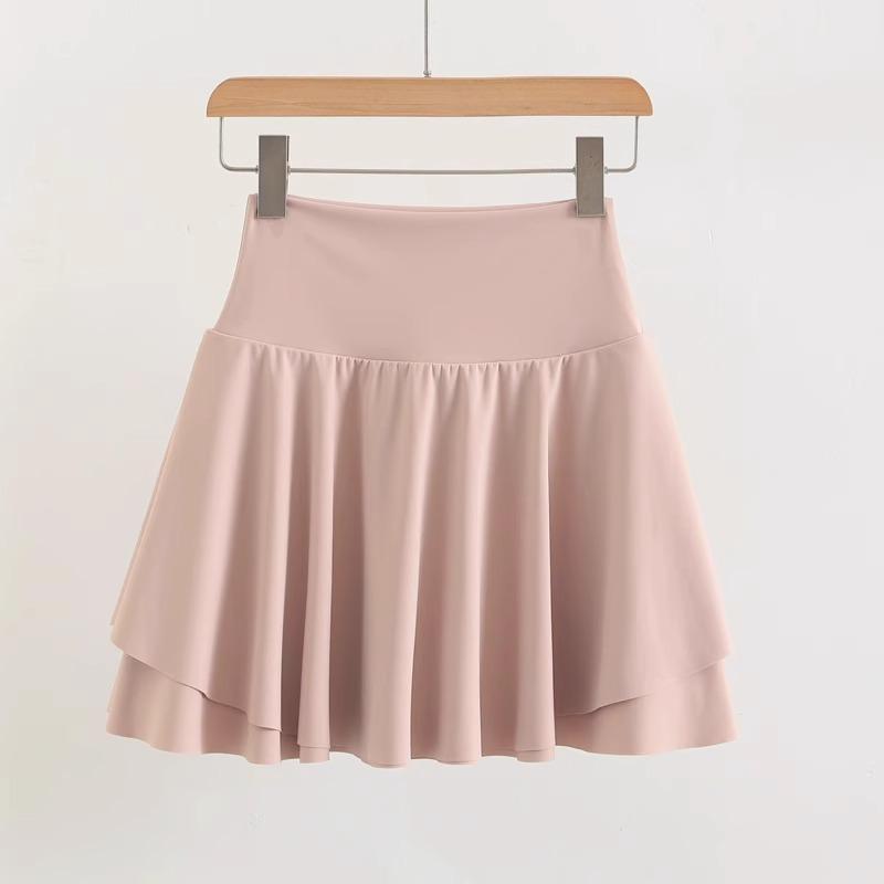 New Sports Tennis Short Skirt for Women Breathable Quick-drying Yoga Skirt for Running Training Pants Skirt Fitness Skirt Spring and Summer