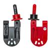 Red Black Color Boat Fishing Release Clip Inlaid Side Buckle Trolling Release Clip  Surf Board Use