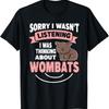 Marsupial Wombat Design for a Wombat Expert T-Shirt