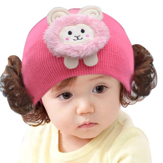 

Оригинальная детская шапочка с дизайном, единый размер Sheep розы красного