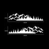 (2Pcs) Mountain Tree Forest Graphic Car Sticker Waterproof Sunscreen Decorative Side Door Vinyl Decal Accessories For Pickup Truck SUV Off-Road RV
