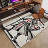 Cross Templars Knight Polyester Carpet, Soft Indoor Mat for Office Chair, Living Room, Computer Desk - Decorative Home Office Rug Design