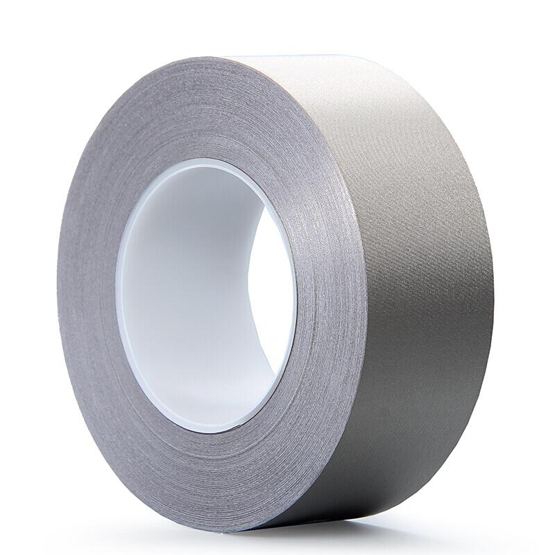 EMI Shielding Conductive Fabric Cloth Tape for Electronic Devices High Conductivity Faraday RF Shielding Tape (White,33m&5 mm)