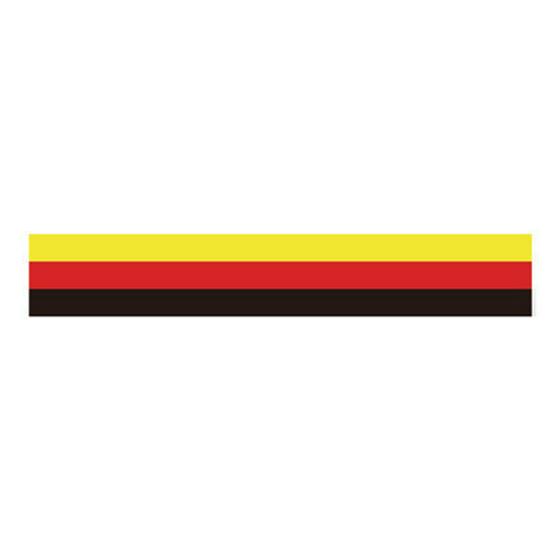 Tri-Color Roof Cover Car Sticker - Germany, Italy, France