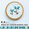 DIY Handmade Mosaic Coaster Kit for Students - Perfect for Kindergarten Activities and Halloween Crafting