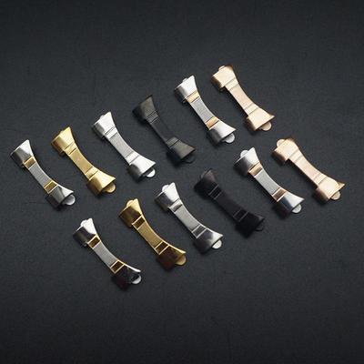 18 20 21 22 24mm Strap Metal Arc Connector  For Samsung Amazfit Xiaomi Garmin Connector Stainless Steel Smartwatch Watch Band