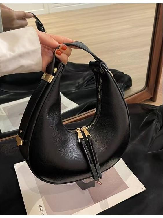 Versatile Small Retro Underarm Handbag - High-Value Dumpling Bag for Women