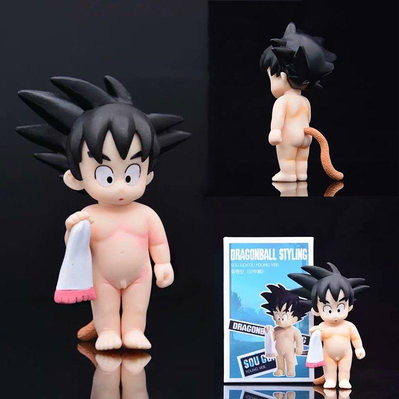 Stunning Dragon Ball Son Goku Young Version Figurine Crafted From High-quality Pvc