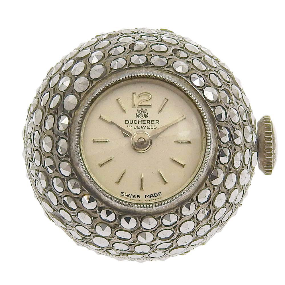 

BUCHERER Pendant watch Watches Silver SilverDial Stainless Steel Hand Winding Women Used