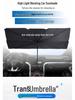 Foldable Car Sunshade: Front Windshield Sun Visor with Heat Insulation