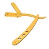 1 stücke Rasieren Barber Tools Edelstahl Manuelle Klapp Haar Rasieren Trimmen Messer Halter Haarschnitt Bart Augenbraue Rasiermesser