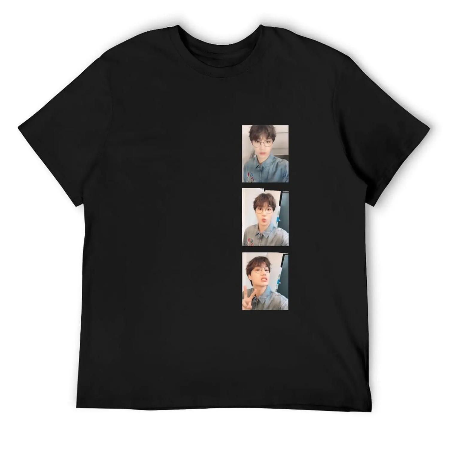 

EAT, SLEEP, LOVE JONGIN T-Shirt anime t shirts Man t-shirt customizeds mens t shirts top quality XXXXXL чорний