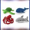 Plush Marine Animal Toy With Short Pile Fabric For Kids And Adults