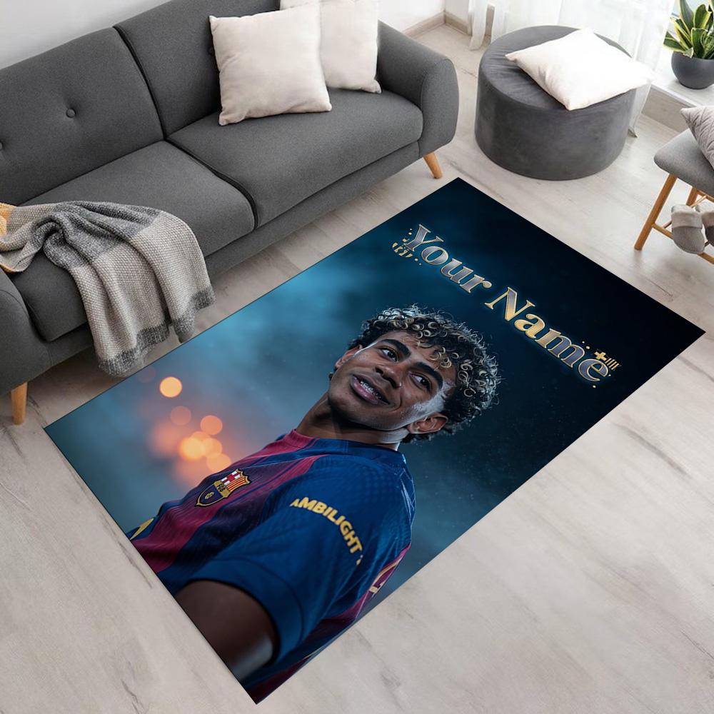 Yamal Customize Your Name Floor Rug Office Rug Suitable for Hallway Bedrooms Decorate room Outdoor Anti-slip Rug Office home decor