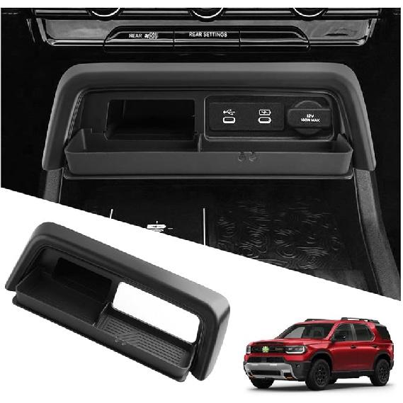 2026 Passport Center Console Cup Holder,For 2026 Honda Passport Accessories TPE Material Cupholder Coaster Liner Compatible With 2026 Honda Passport