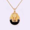 Pharaoh Necklace Ancient Egypt Egyptian Pyramid Symbol Eternal Life Pendant Amulet Talisman Power Authority Jewelry