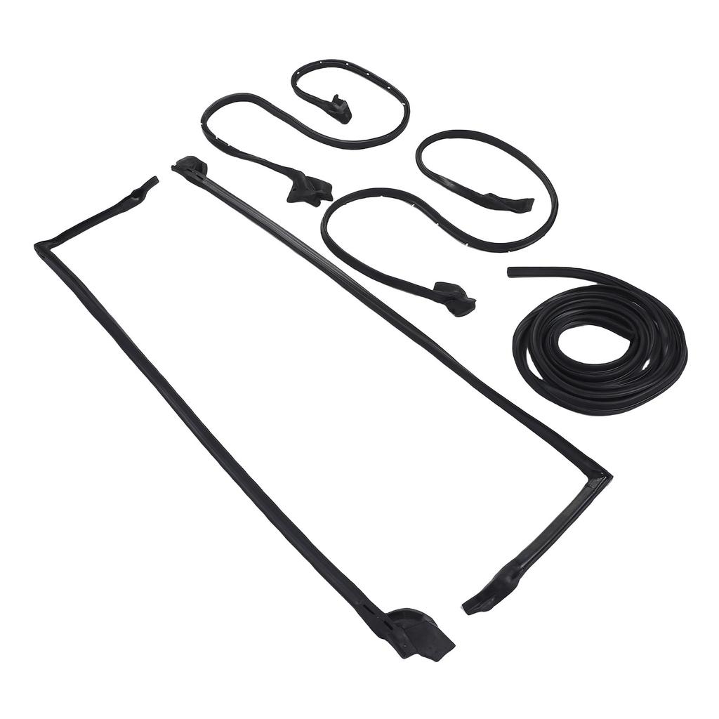 5 PCS Car Weatherstrip Seals Kit Left Right Door Roof Trunk Weatherstrip Gasket Seal RR7002 Replacement for Firebird