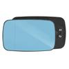 PAIR Side Mirror Glass Heated Blue For BMW E46 4DOOR 1998-2006 323Ci 325Ci 328Ci