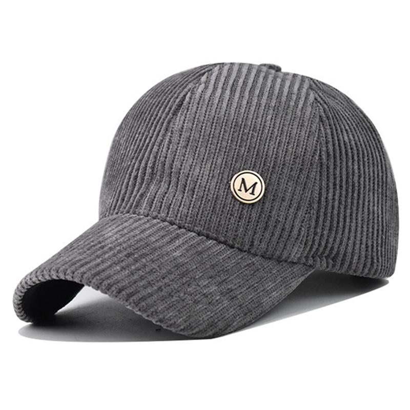 Northwood Sztruksowa solidna czapka z daszkiem dla mężczyzn damska czapka w stylu hip-hopowa męska czapka Famle Kpop wszystkie pory roku kości czapki taty