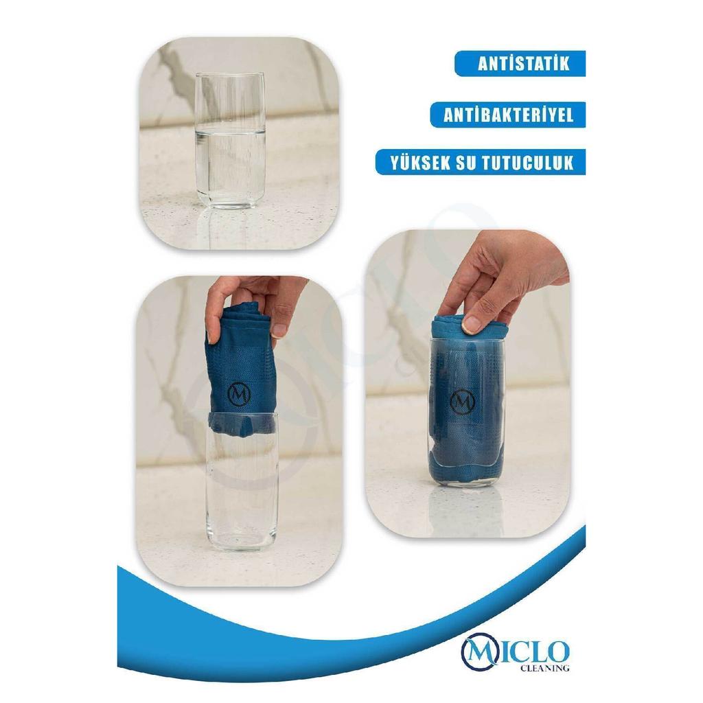 Microfiber Cleaning Cloth | Magic Cloth | Set Of 3 | 30x40cm | - Dark Colors