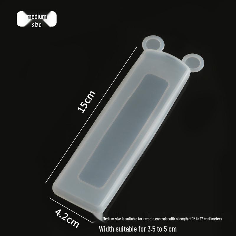 Cute Rabbit Luminous Waterproof Remote Control Dust Cover for TV and Air Conditioner