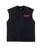 Cream Soda Lab Pigment Oversized Lesson One Sleeveless Black Pink