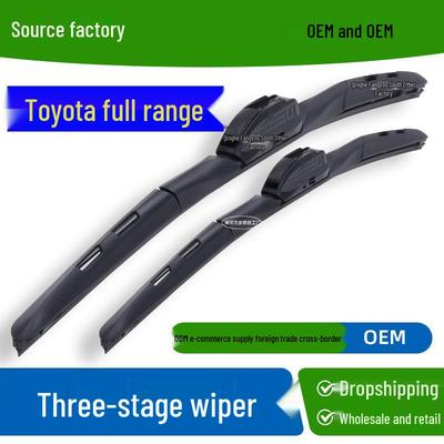 Dreiteiliger Scheibenwischer für Toyota: Camry, Highlander, RAV4, Corolla, Vios, Levin