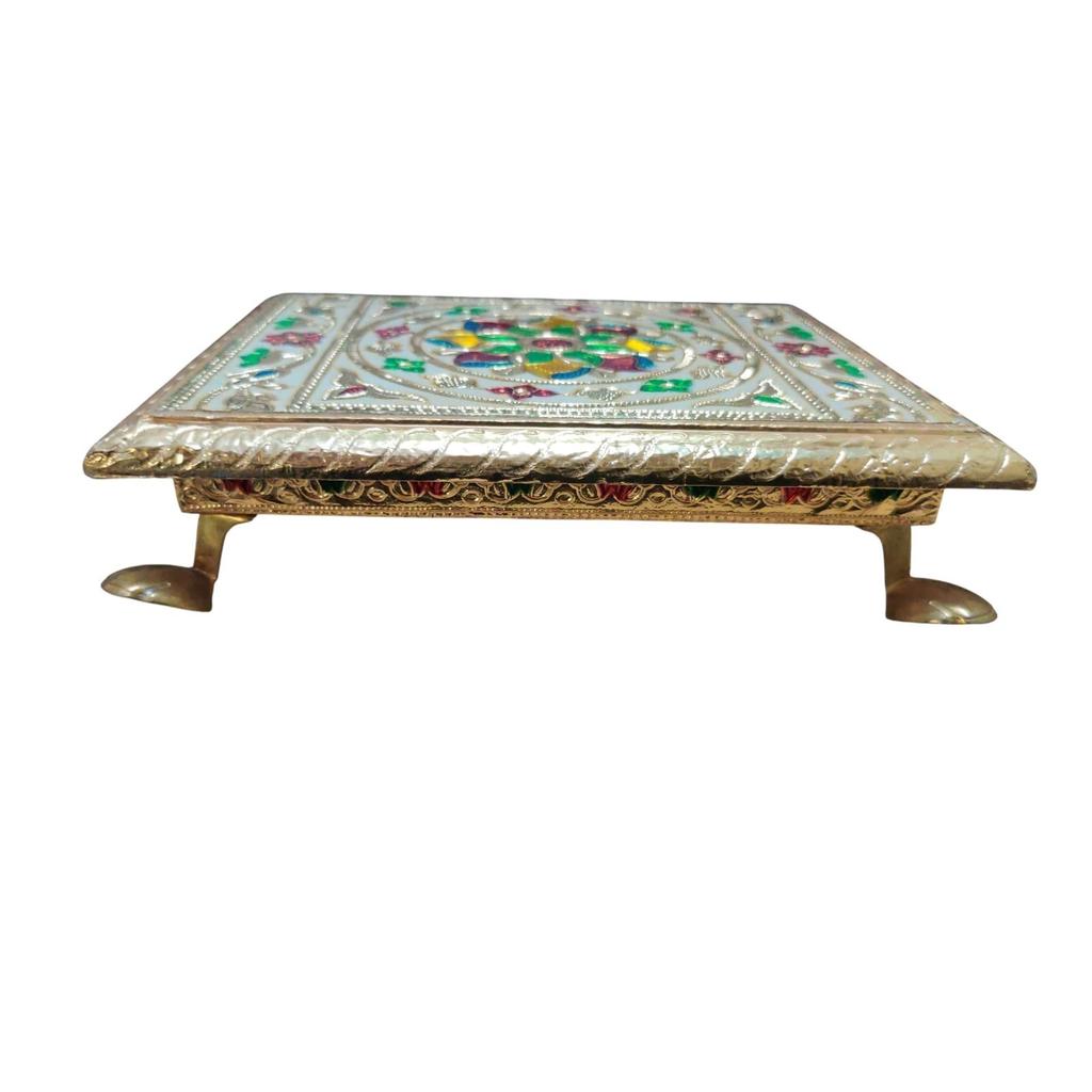 @ Wooden Designer Decorative Pooja Chowki For Laddu Gopal 360 Zr-5014-60%Off