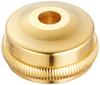 Bach Heavy Bottom Cap with Gold Plated Finish