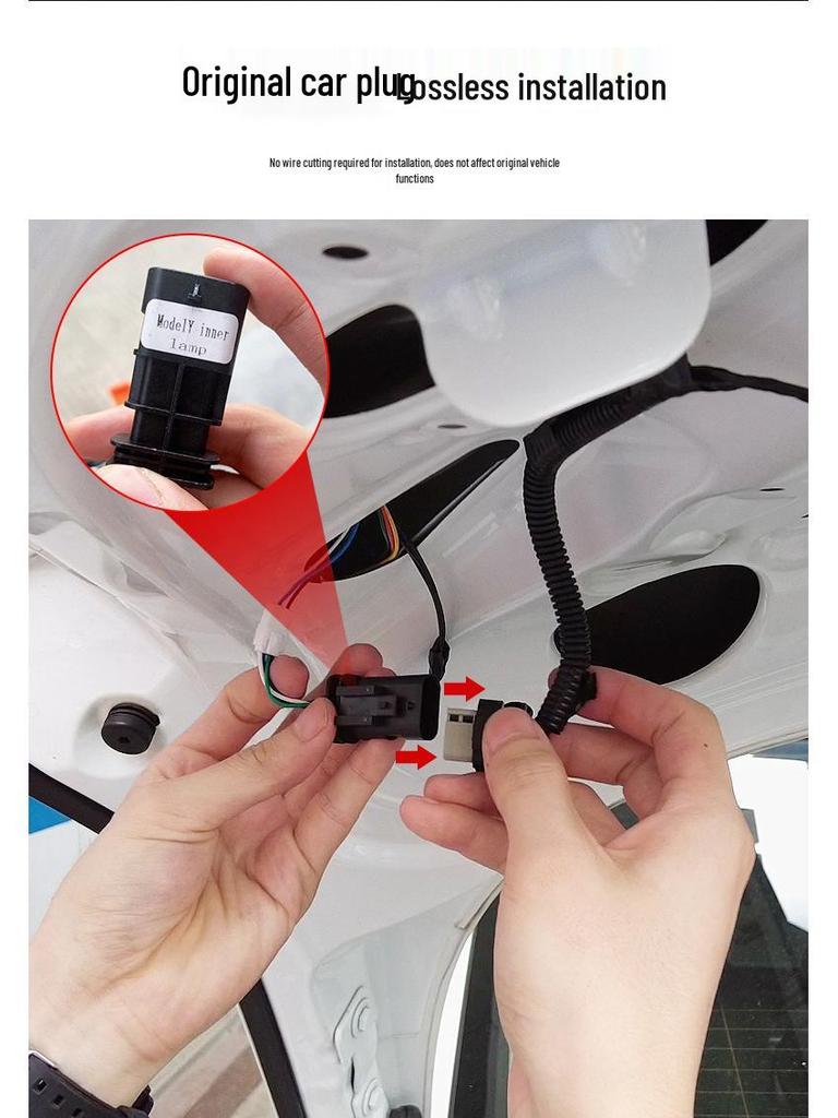 LED Tail Lights for Tesla Model 3/Y: Car Modification Driving Lights