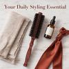 3PCS Vertical Texture Round Hair Brush Static Free Curling Hair Brush  For Women