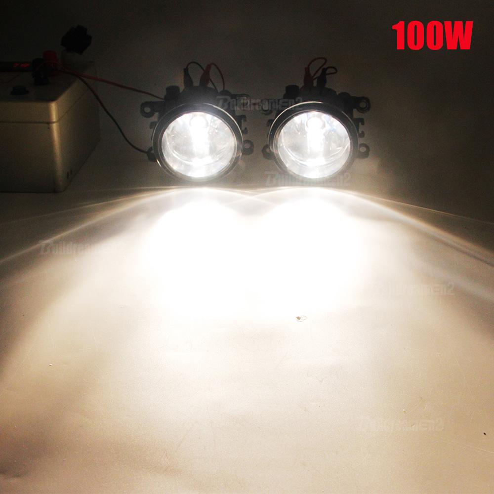 2 X Luz Antiniebla Halógena Lámpara Antiniebla Delantera de Coche 55W 100W Para Renault Duster Clio Scenic Koleos Megane Twingo Trafic Lodgy Kwid Kadjar