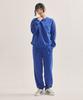 Willy War Studio Cover Stitch Sweatshirt Set [Ultramarine]